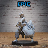 Kitsune Miniature | 3575 - Tabletop RPG & D&D miniature. Perfect for wargaming & collectors