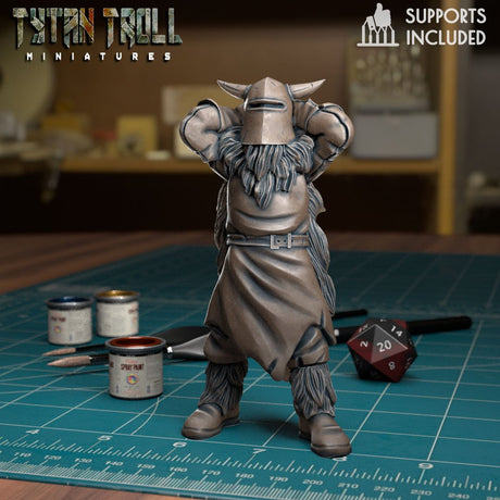 Knight Of Ne Miniature | D - Tabletop RPG & D&D miniature. Perfect for wargaming & collectors
