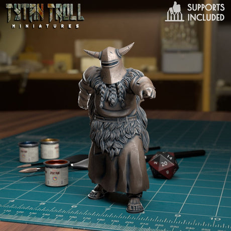 Knight Of Ne Miniature | G - Tabletop RPG & D&D miniature. Perfect for wargaming & collectors
