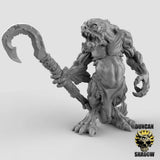 Koa Toa Miniature set | A - Tabletop RPG & D&D miniature. Perfect for wargaming & collectors