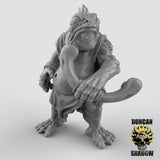 Koa Toa bowmen Miniature | A - Tabletop RPG & D&D miniature. Perfect for wargaming & collectors