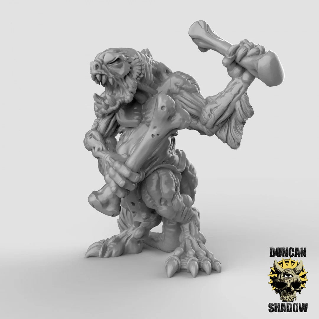 Koa Toa Miniature | B - Tabletop RPG & D&D miniature. Perfect for wargaming & collectors