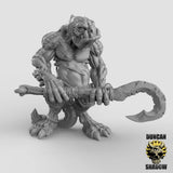 Koa Toa Miniature set | B - Tabletop RPG & D&D miniature. Perfect for wargaming & collectors