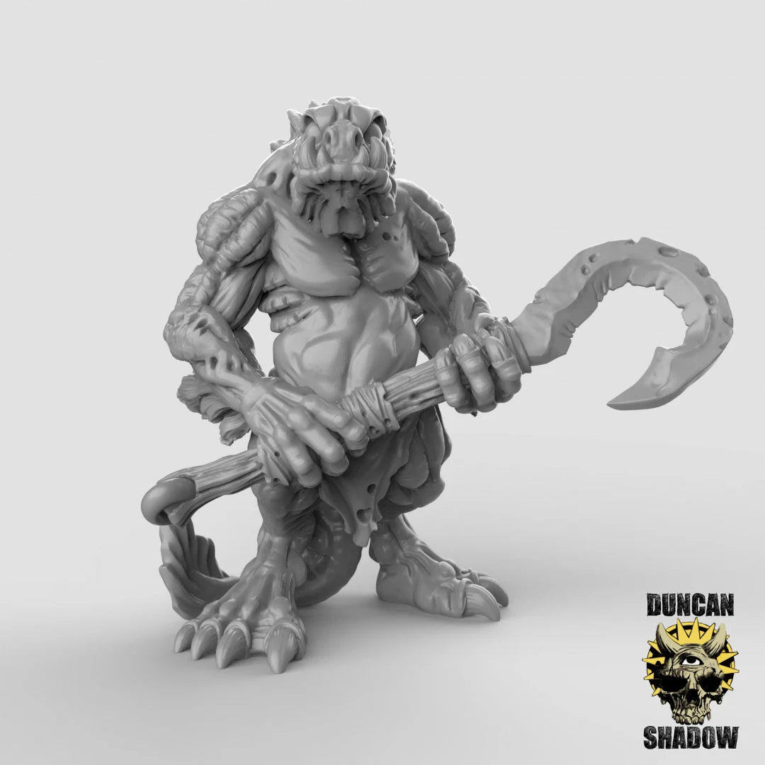 Koa Toa Miniature set | C - Tabletop RPG & D&D miniature. Perfect for wargaming & collectors