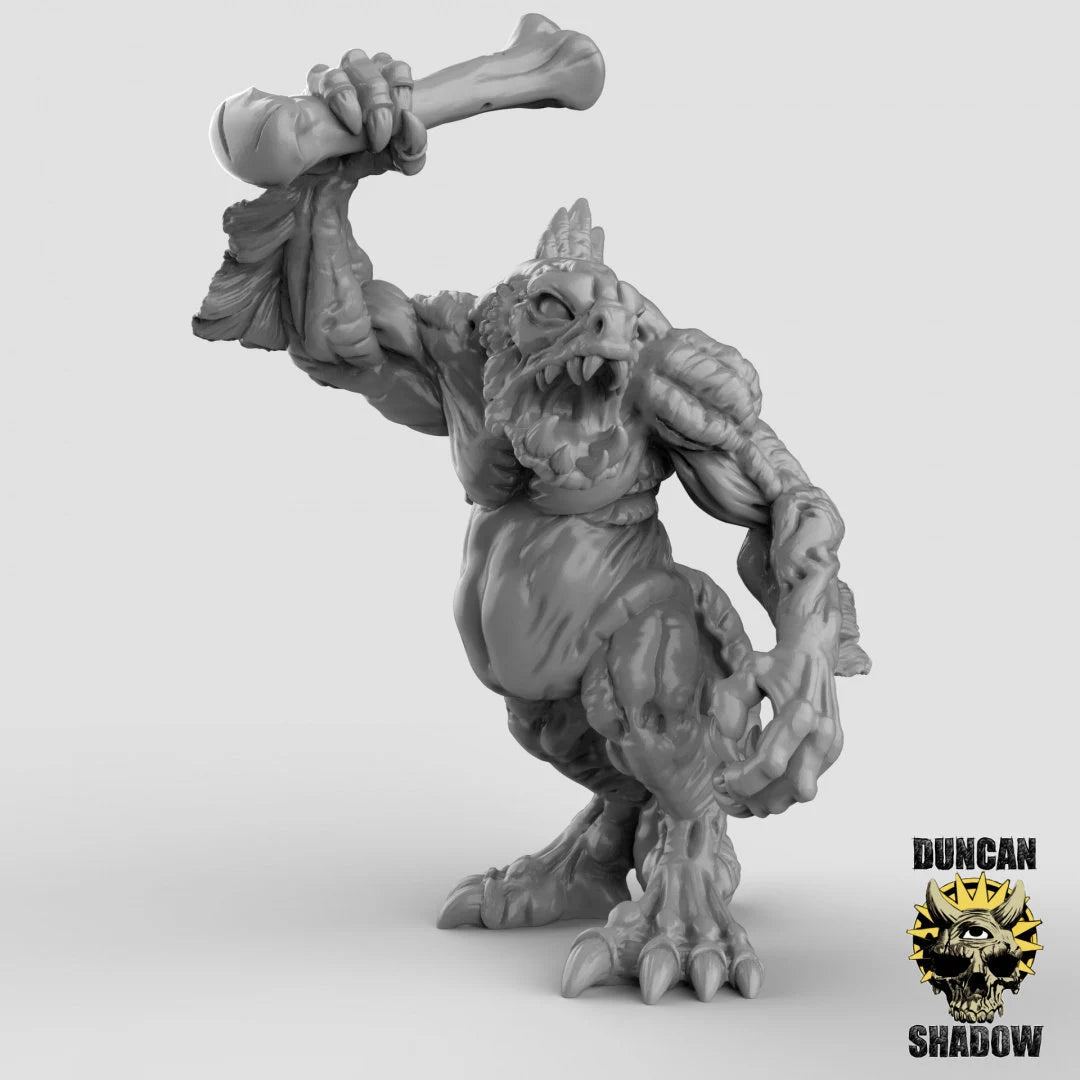 Koa Toa Miniature | C - Tabletop RPG & D&D miniature. Perfect for wargaming & collectors