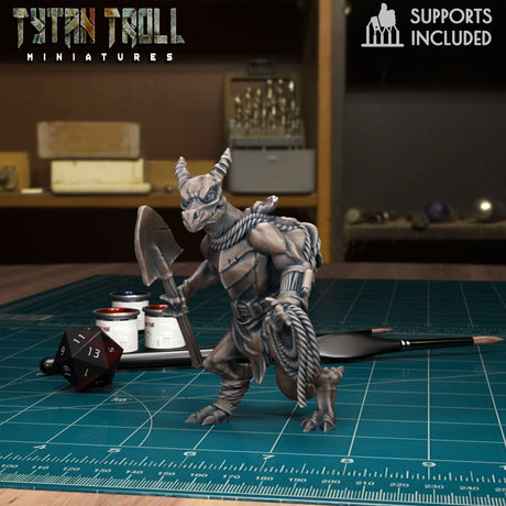 Kobold Bundle Miniature | A - Tabletop RPG & D&D miniature. Perfect for wargaming & collectors