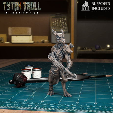 Kobold Bundle Miniature | B - Tabletop RPG & D&D miniature. Perfect for wargaming & collectors
