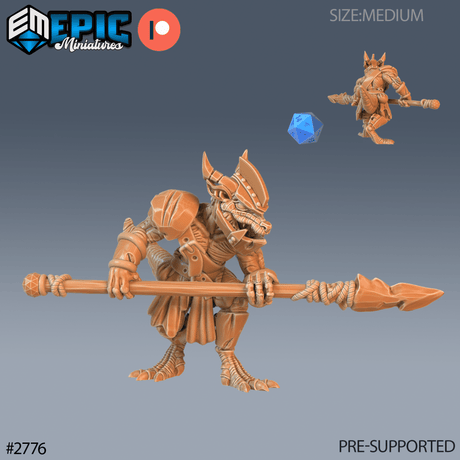 Kobold Elites Miniature | A - Tabletop RPG & D&D miniature. Perfect for wargaming & collectors