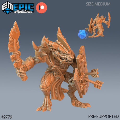 Kobold Elites Miniature | D - Tabletop RPG & D&D miniature. Perfect for wargaming & collectors