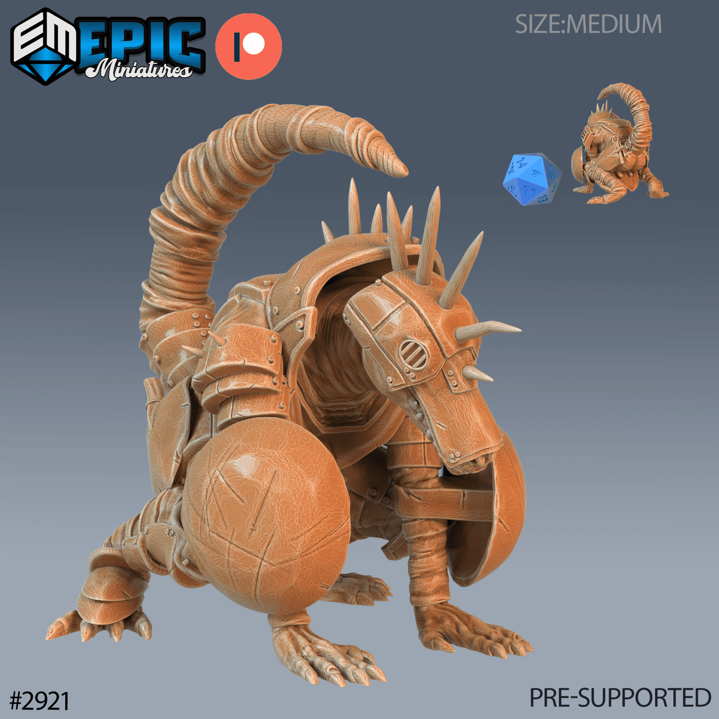 Kobold King Miniature - B - 28mm