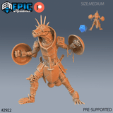 Kobold King Miniature | C - Tabletop RPG & D&D miniature. Perfect for wargaming & collectors