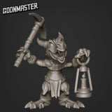 Kobold Miner Miniature | E - Tabletop RPG & D&D miniature. Perfect for wargaming & collectors
