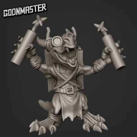 Kobold Miner Miniature | G - Tabletop RPG & D&D miniature. Perfect for wargaming & collectors