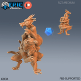 Winter Kobold Miniature set | D - Tabletop RPG & D&D miniature. Perfect for wargaming & collectors