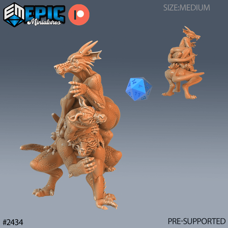Winter Kobold Miniature set | D - Tabletop RPG & D&D miniature. Perfect for wargaming & collectors