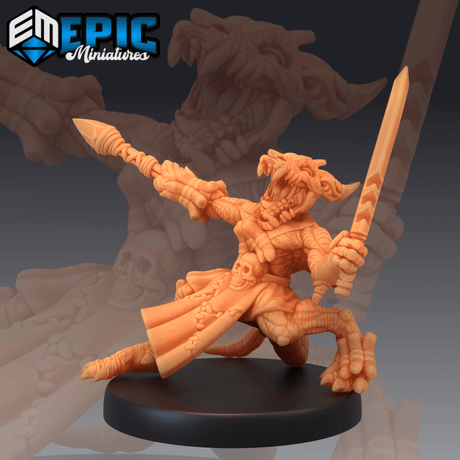 Kobold Miniature set | F - Tabletop RPG & D&D miniature. Perfect for wargaming & collectors