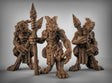 Kobold spearmen Miniature | Set of 3 - Tabletop RPG & D&D miniature. Perfect for wargaming & collectors