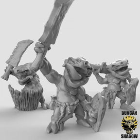 Kobold Miniature | Set of 3 - Tabletop RPG & D&D miniature. Perfect for wargaming & collectors