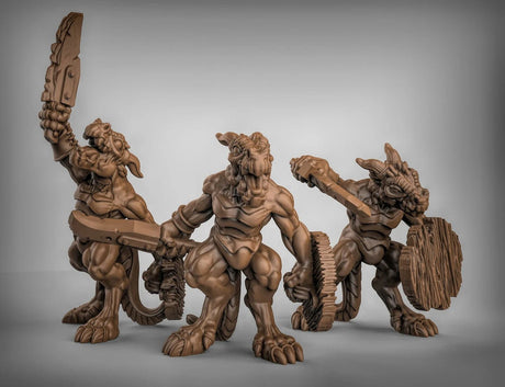 Kobold Miniature | Set of 3 - Tabletop RPG & D&D miniature. Perfect for wargaming & collectors