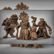 Kobold shaman Miniature | Set of 3 - Tabletop RPG & D&D miniature. Perfect for wargaming & collectors