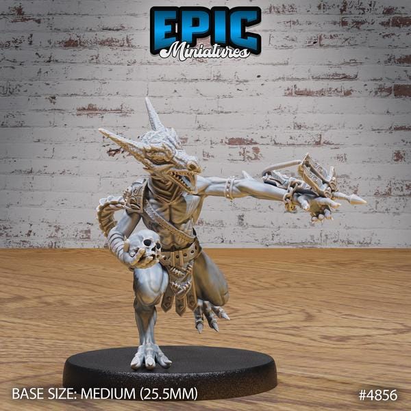 Kobold Minion, Red Kobold Miniature - 4856 - 32mm