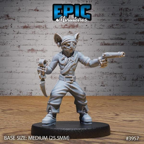 Kobold Pirate Miniature | Full Set All Models - Tabletop RPG & D&D miniature. Perfect for wargaming & collectors