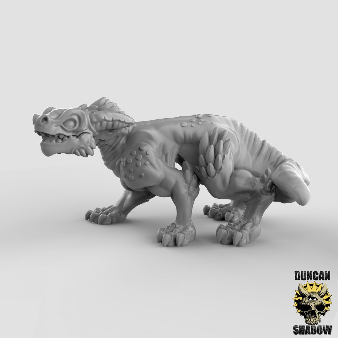 Kobold Rider Miniature | C - Tabletop RPG & D&D miniature. Perfect for wargaming & collectors