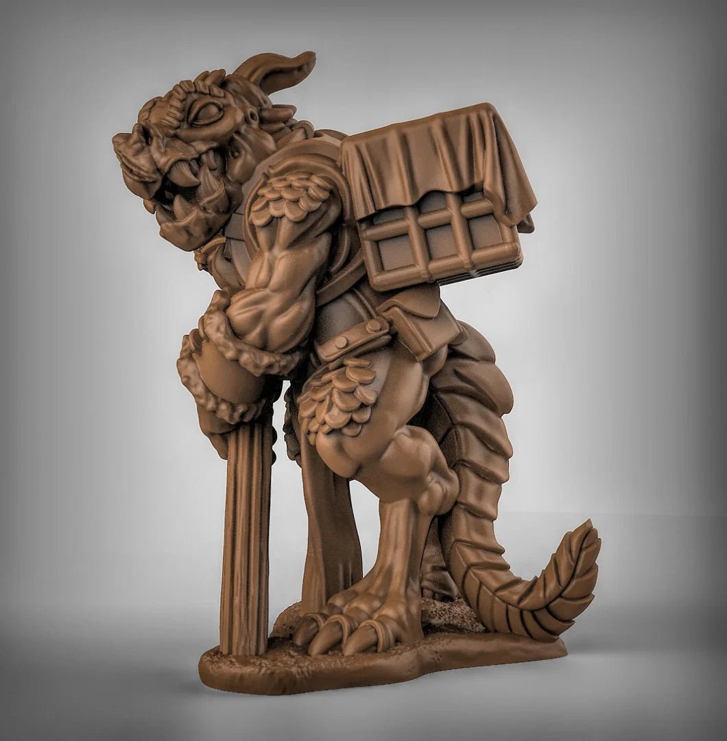 Kobold Trappers Miniature | A - Tabletop RPG & D&D miniature. Perfect for wargaming & collectors