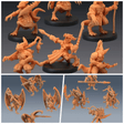 Kobolds Miniature | 28mm - Tabletop RPG & D&D miniature. Perfect for wargaming & collectors