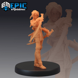 Kunoichi Miniature | A - Tabletop RPG & D&D miniature. Perfect for wargaming & collectors