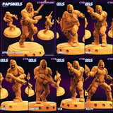 Law Upholders Miniature | Full Set All Models - Tabletop RPG & D&D miniature. Perfect for wargaming & collectors