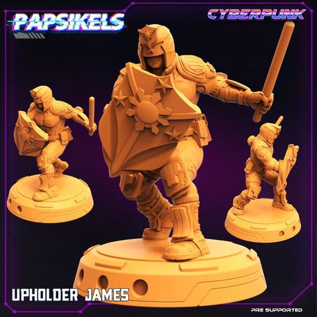 Law Upholders Miniature | James - Tabletop RPG & D&D miniature. Perfect for wargaming & collectors
