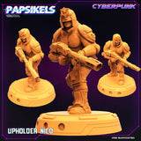 Law Upholders Miniature | Nico - Tabletop RPG & D&D miniature. Perfect for wargaming & collectors