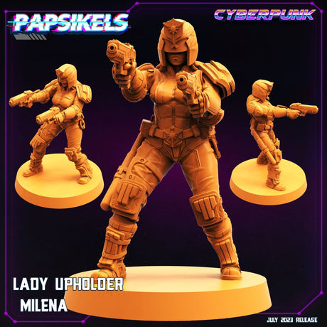 Law Upholders Miniature set | Upholder C - Tabletop RPG & D&D miniature. Perfect for wargaming & collectors