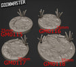 Leafy Base Miniature | 16pc 25mm - Tabletop RPG & D&D miniature. Perfect for wargaming & collectors