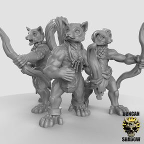 Leema Group Miniature | Set of 3 - Tabletop RPG & D&D miniature. Perfect for wargaming & collectors