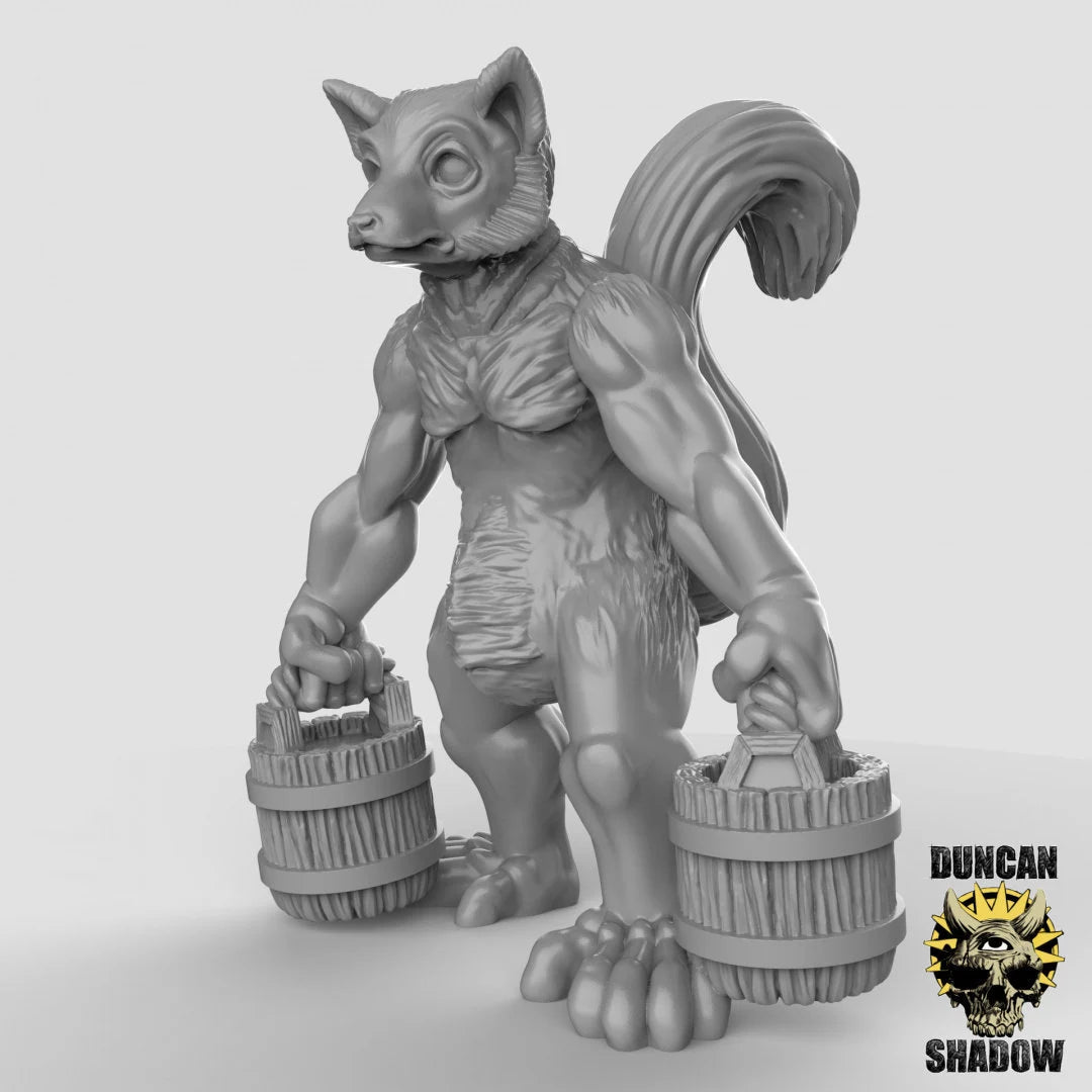 Leema townfolk Miniature | B - Tabletop RPG & D&D miniature. Perfect for wargaming & collectors