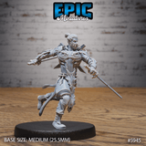 Legendary Ninja Miniature | C - Tabletop RPG & D&D miniature. Perfect for wargaming & collectors