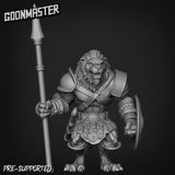 Leonin Warrior Miniature | G - Tabletop RPG & D&D miniature. Perfect for wargaming & collectors