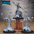 Lich Summoner Miniature | Set of 3 - Tabletop RPG & D&D miniature. Perfect for wargaming & collectors