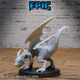 Light Dragon Miniature | 4650 - Tabletop RPG & D&D miniature. Perfect for wargaming & collectors