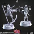 Lilith, Eternal Night Necromancer Miniature | A - Tabletop RPG & D&D miniature. Perfect for wargaming & collectors