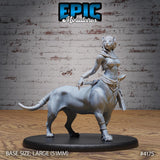 Lion Centaur Miniature | 4175 - Tabletop RPG & D&D miniature. Perfect for wargaming & collectors