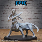 Lion Centaur Miniature | 4176 - Tabletop RPG & D&D miniature. Perfect for wargaming & collectors