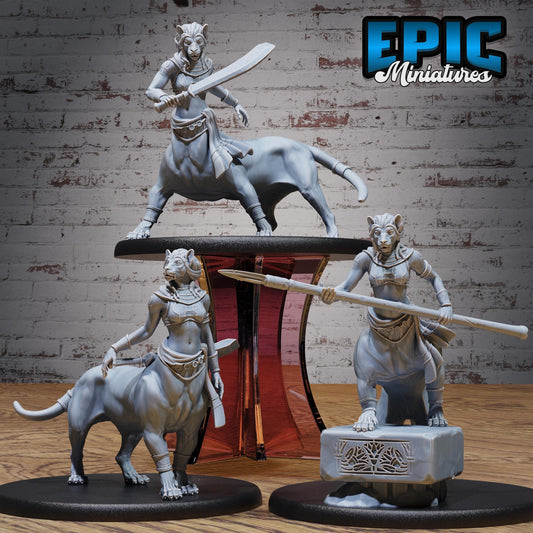 Lion Centaur Miniature - Full Set All Models - 28mm