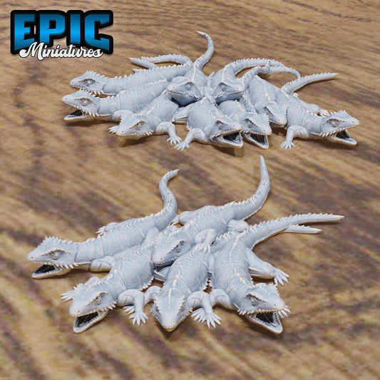 Lizard Swarm Miniature - Full Set All Models - 32mm