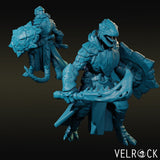 Lizardmen Miniature | B - Tabletop RPG & D&D miniature. Perfect for wargaming & collectors