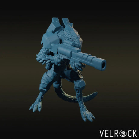 Lizardmen Recon Miniature | A - Tabletop RPG & D&D miniature. Perfect for wargaming & collectors
