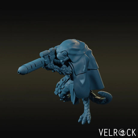 Lizardmen Stealth Miniature | A - Tabletop RPG & D&D miniature. Perfect for wargaming & collectors