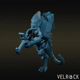 Lizardmen Support Miniature | B - Tabletop RPG & D&D miniature. Perfect for wargaming & collectors